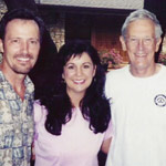 Armadillo Jim, Sheila and Astronaut Charlie Duke (the 10th man to walk on the moon)